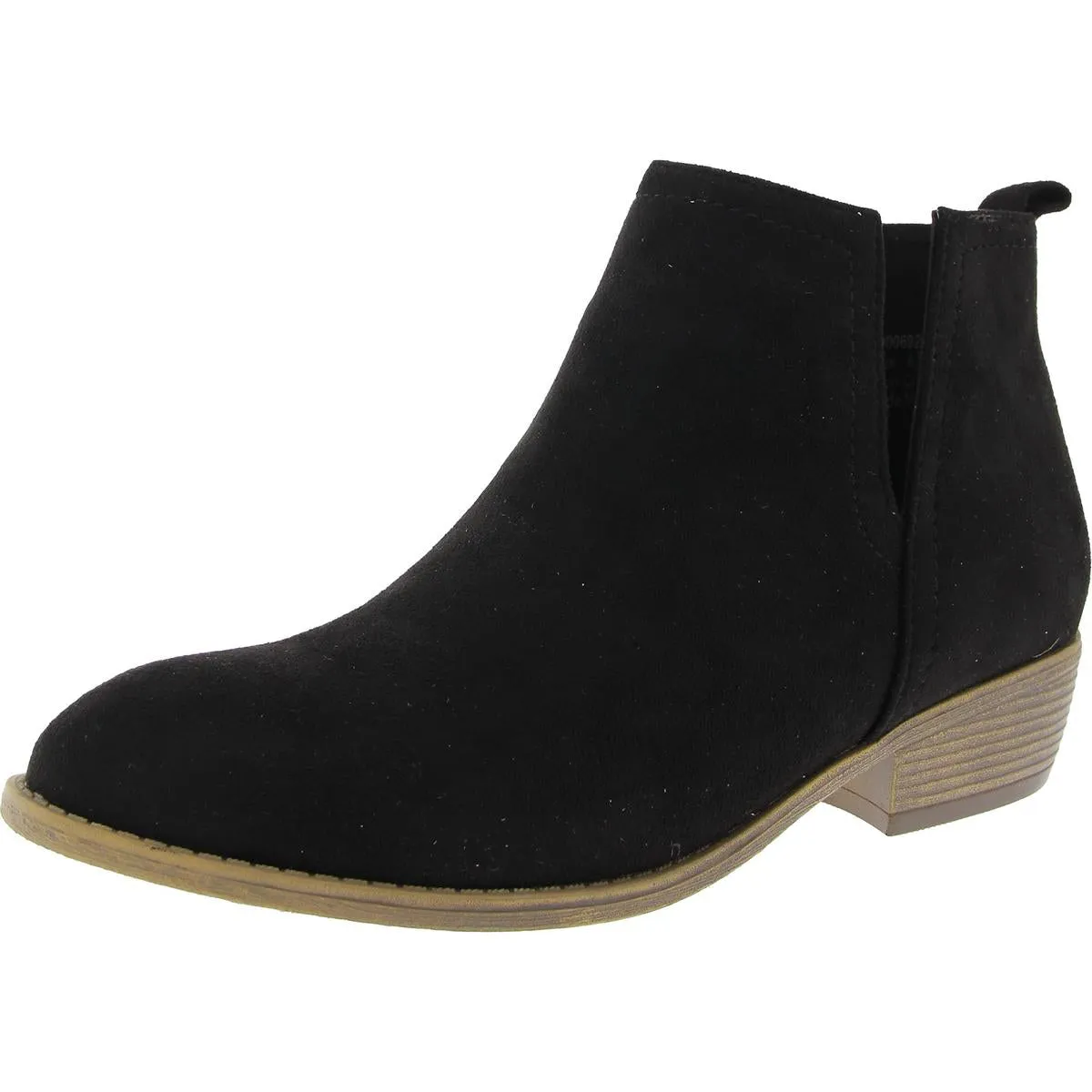 006920 Womens Block Heel Manmade Ankle Boots