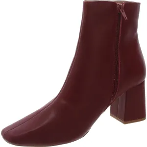 006929 Womens Zipper Manmade Ankle Boots