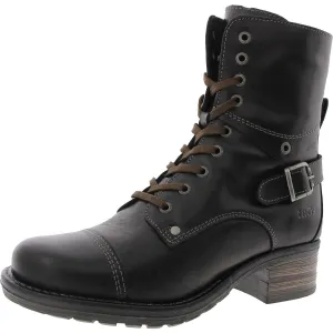 220106 Mens Zipper Leather Hiking Boots