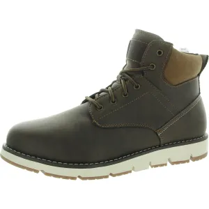 50013697 Mens Logo Manmade Hiking Boots