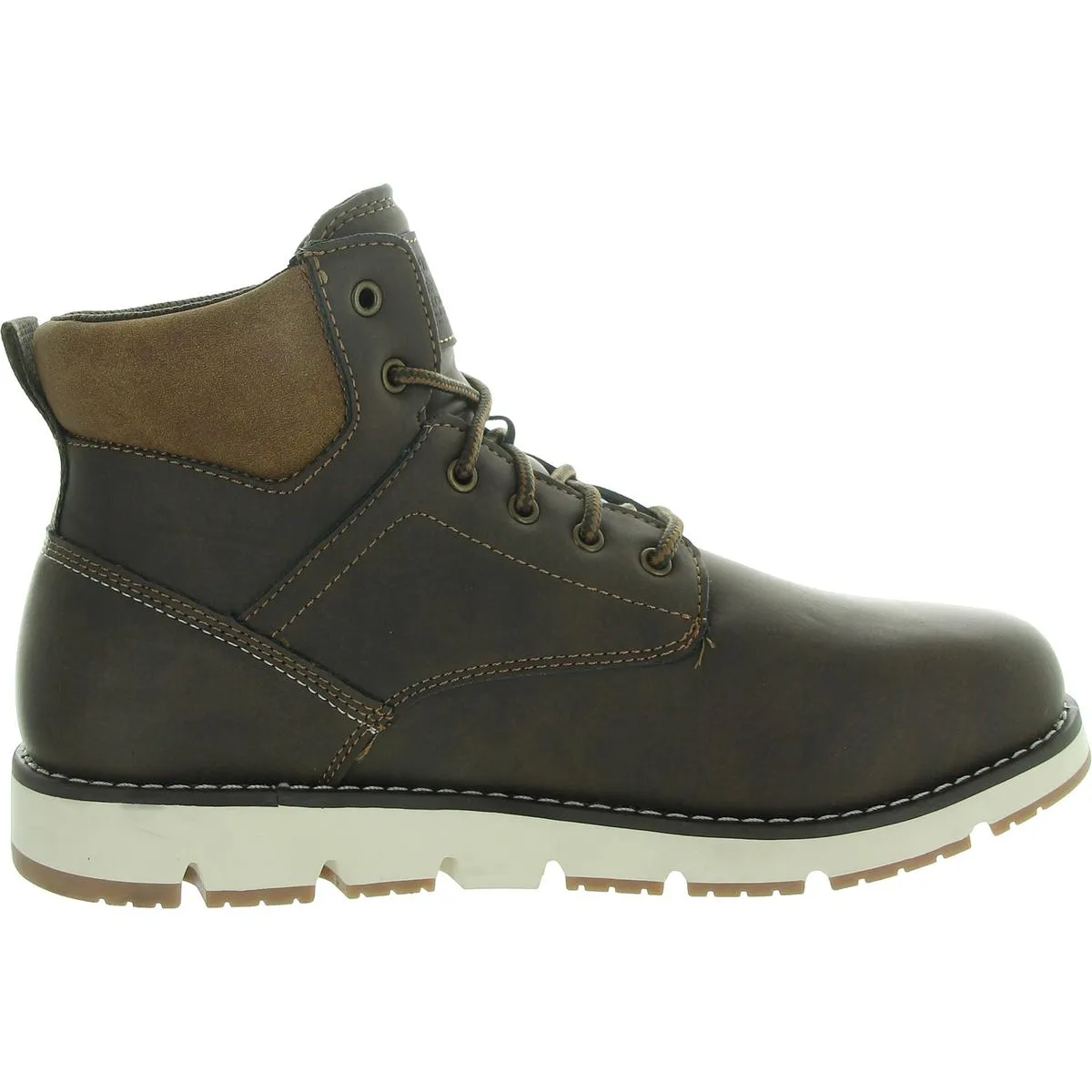 50013697 Mens Logo Manmade Hiking Boots