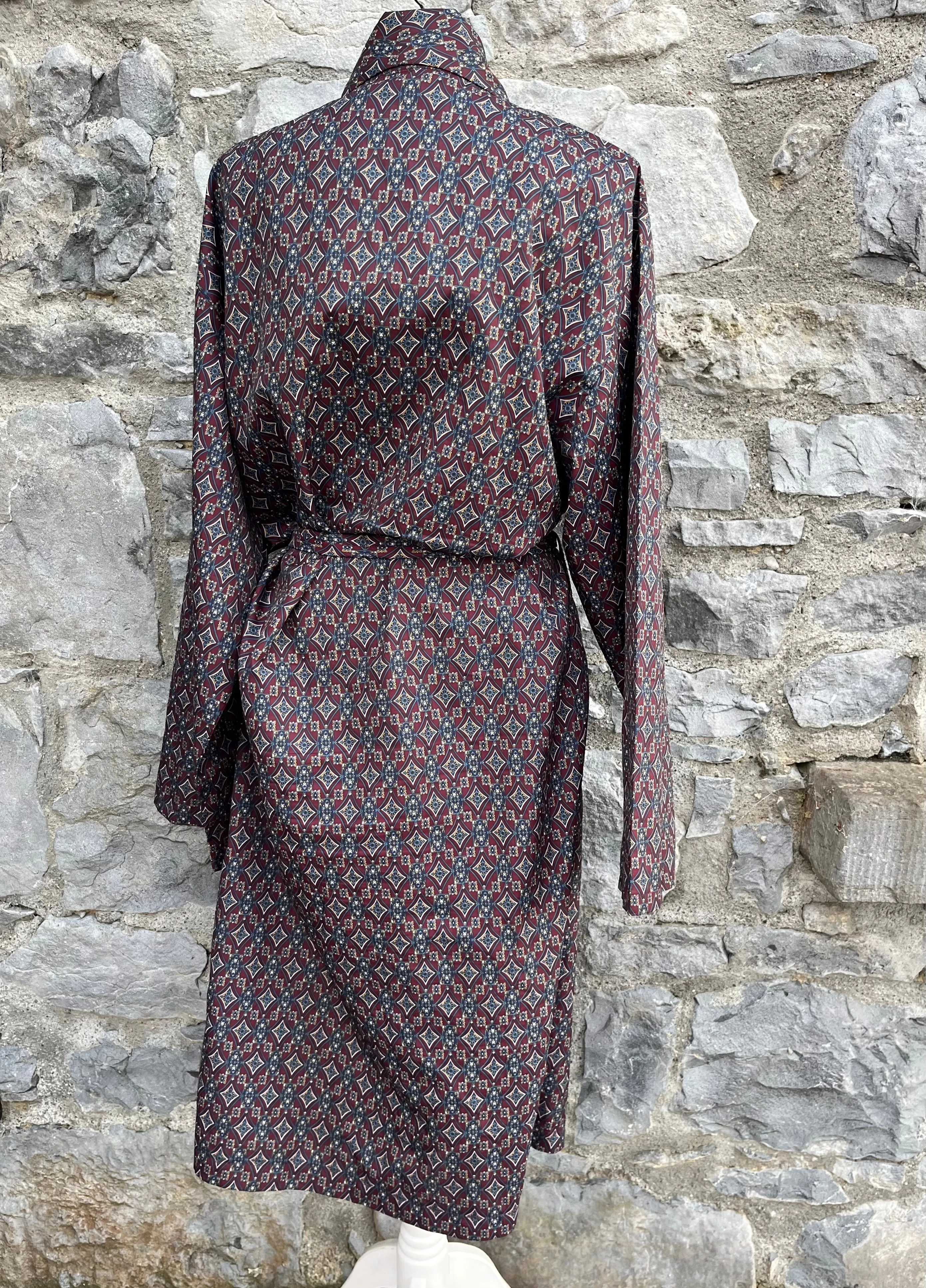 80s brown diamonds gown Medium