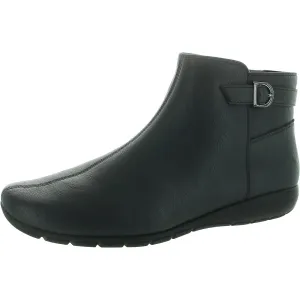 AARA Womens Zipper Manmade Ankle Boots