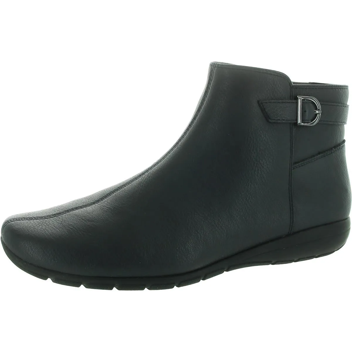 AARA Womens Zipper Manmade Ankle Boots
