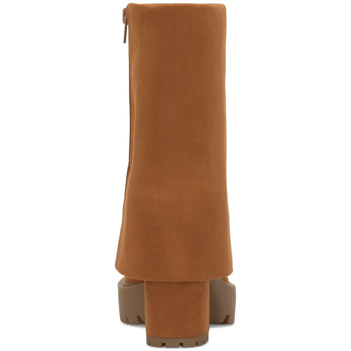 Acelina Womens Faux Suede Cuffed Booties