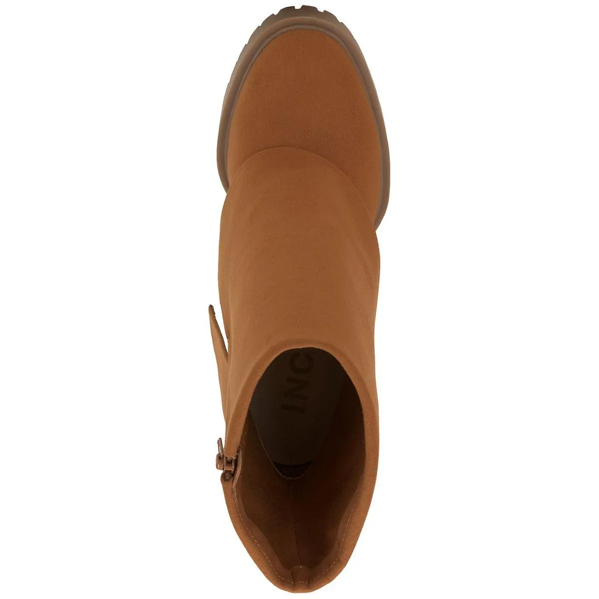 Acelina Womens Faux Suede Cuffed Booties