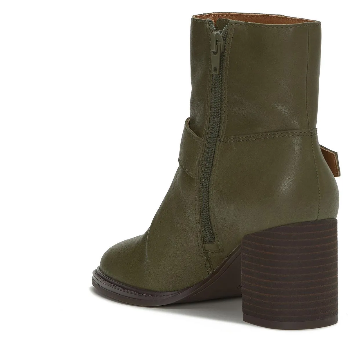 Achelle Womens Leather Bootie Mid-Calf Boots