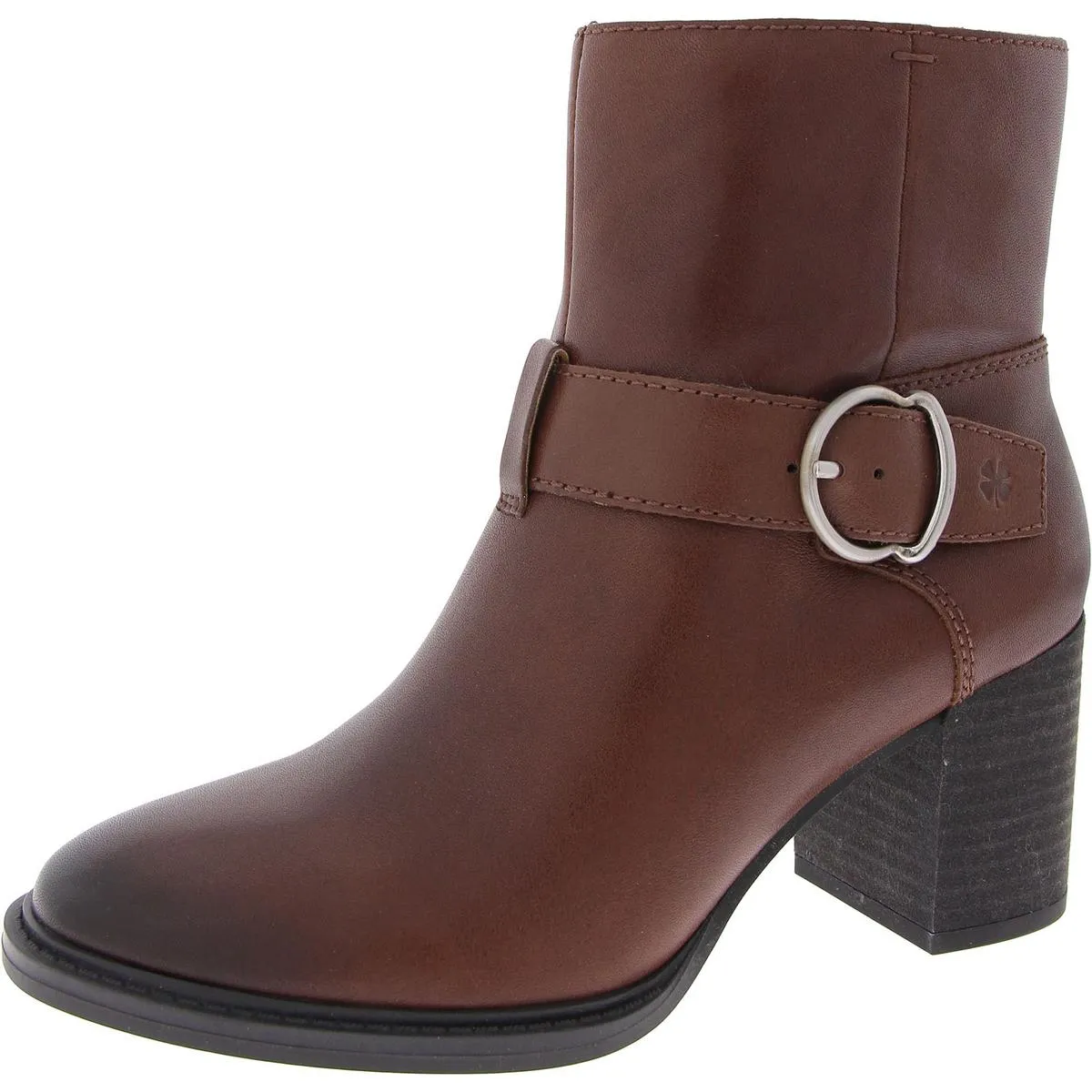 Achelle Womens Leather Bootie Mid-Calf Boots