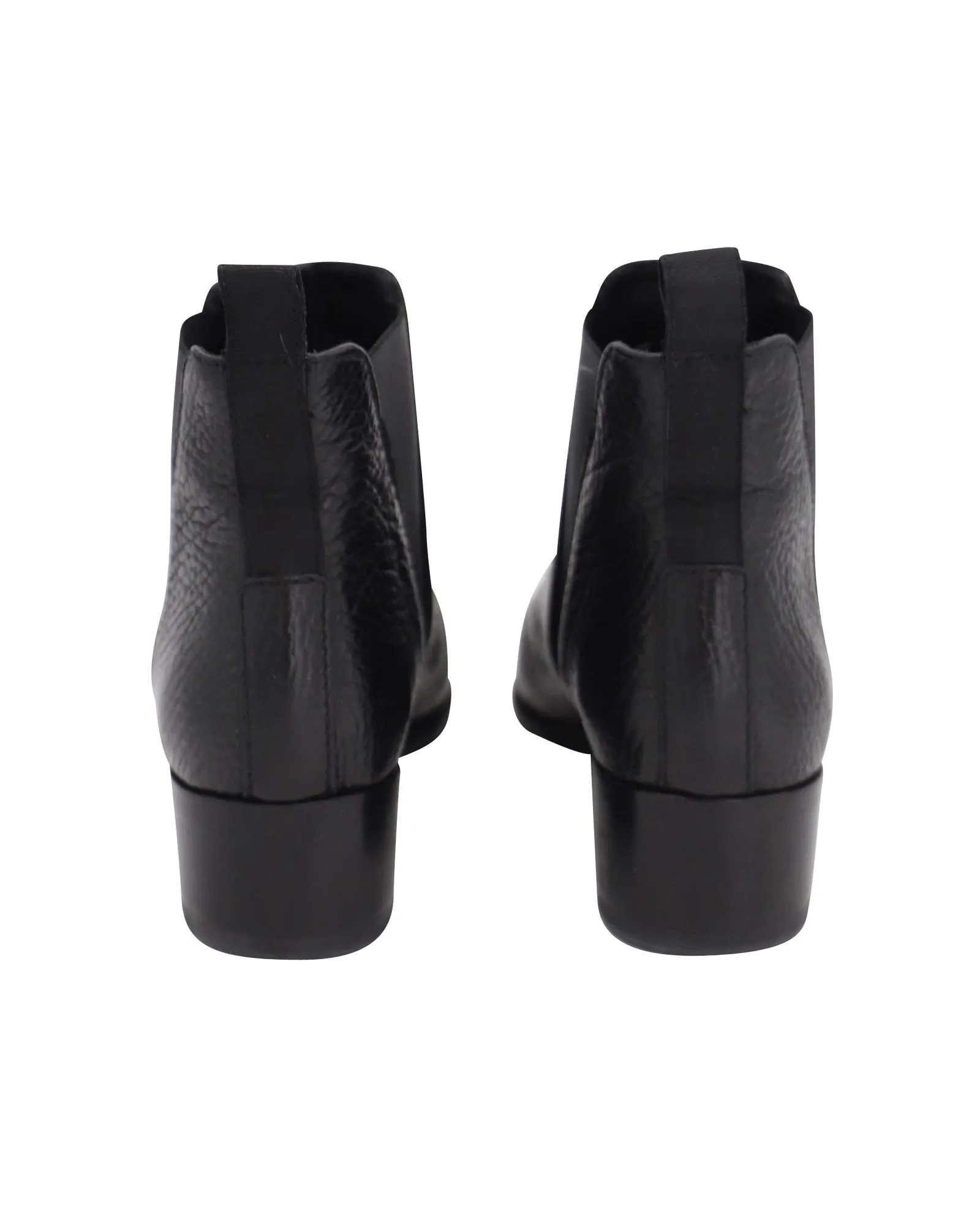 Acne Studios Jensen Ankle Boots in Black Leather