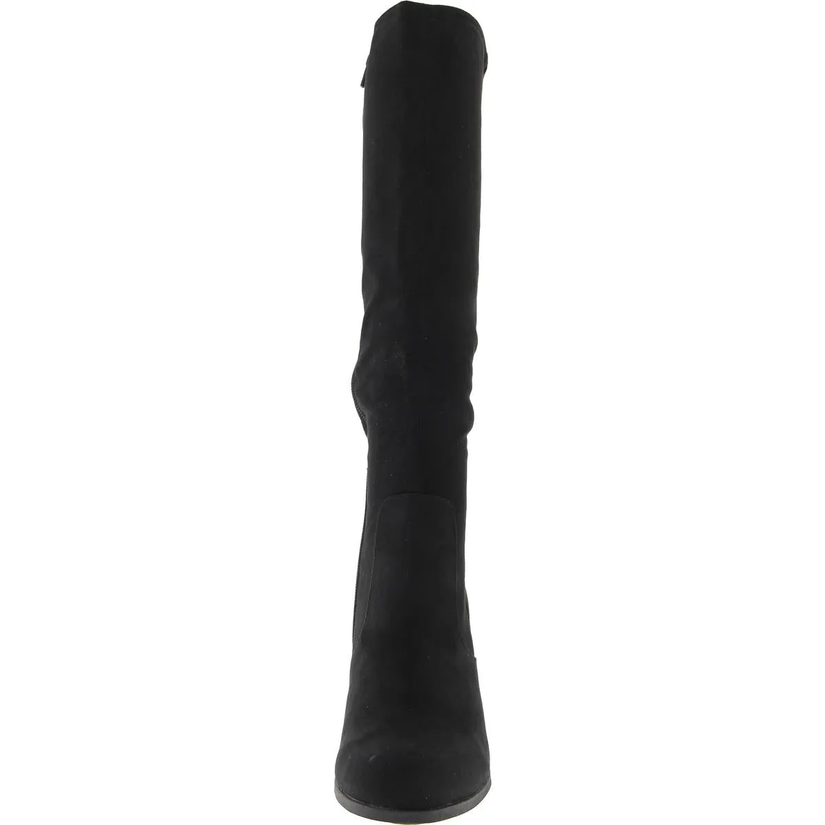 ADDYY Womens Block Heel Manmade Knee-High Boots
