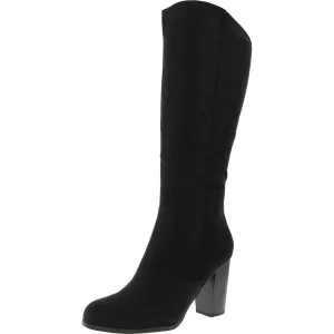 ADDYY Womens Block Heel Manmade Knee-High Boots