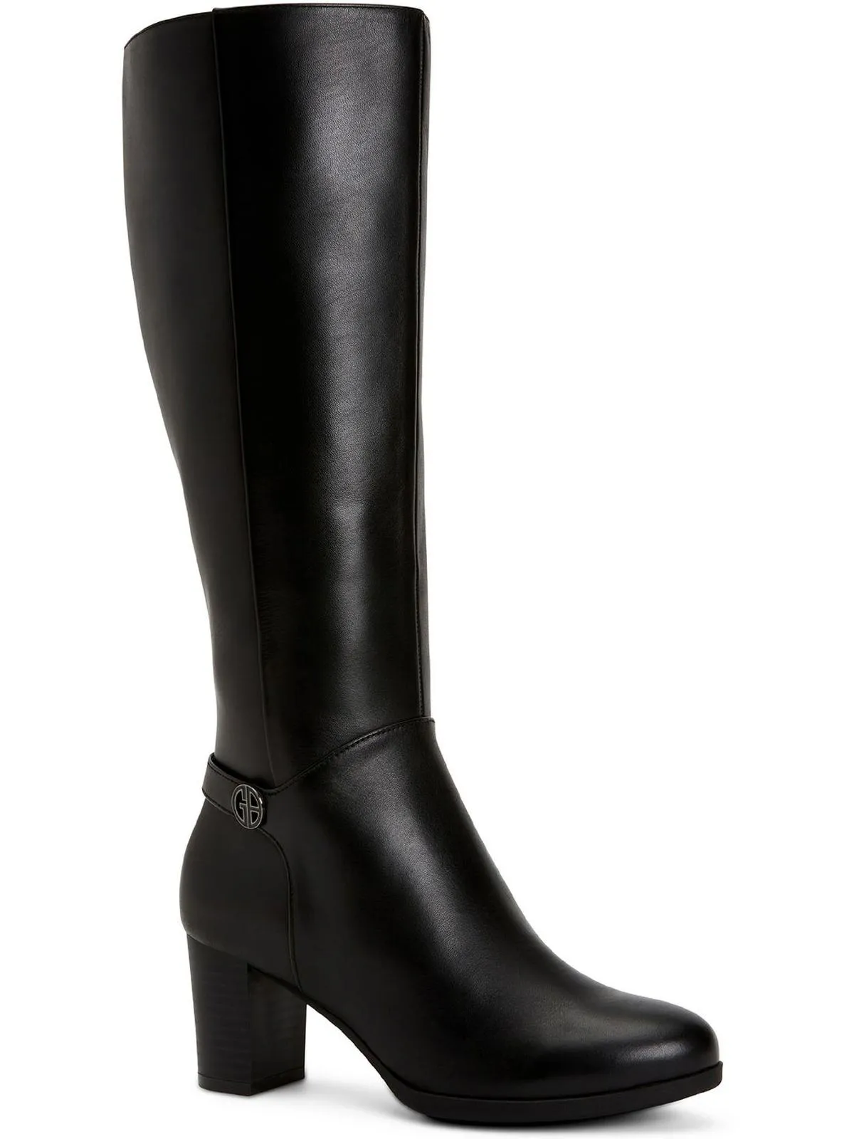 Adonnys Womens Padded Insole Tall Knee-High Boots