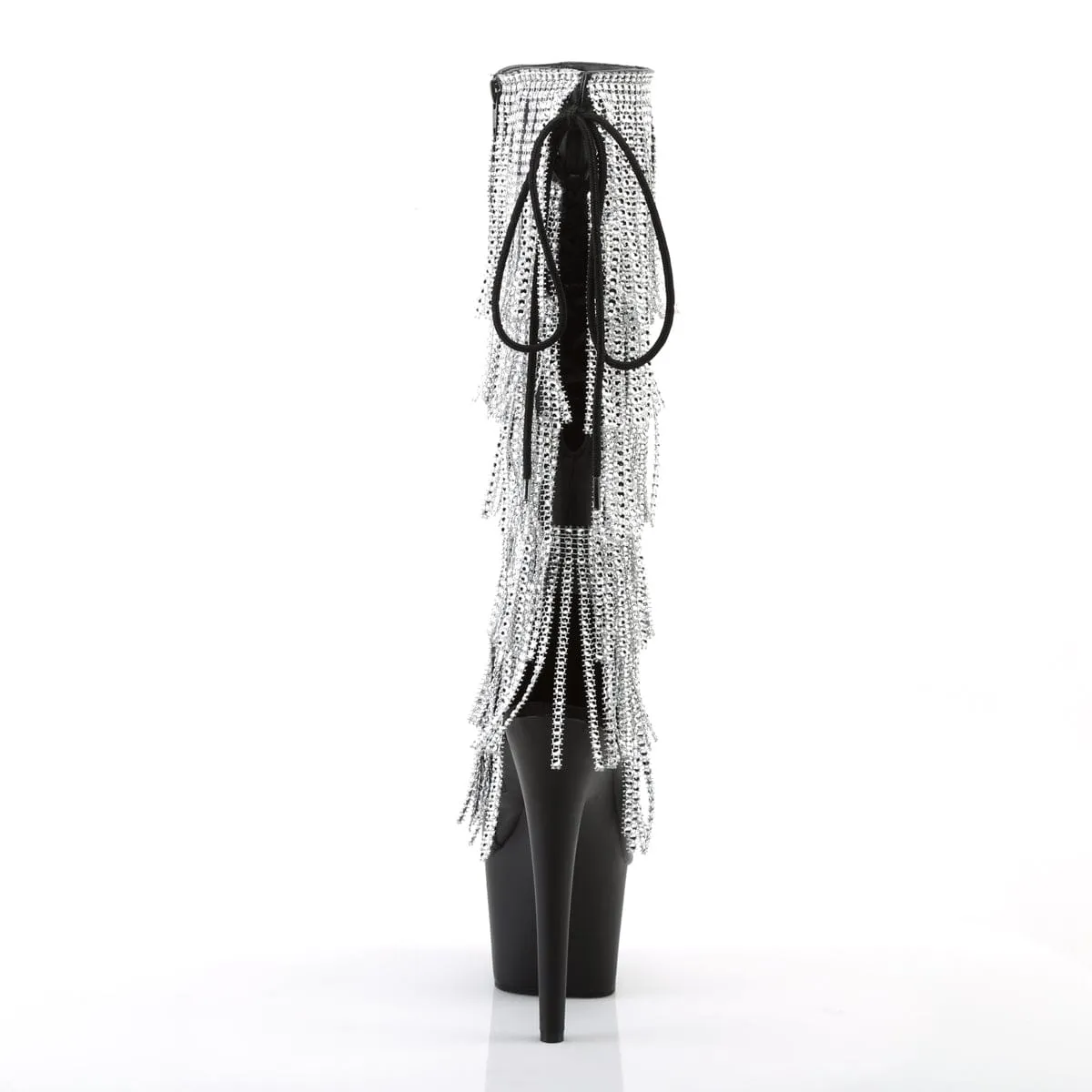 ADORE-2024RSF Black Stretch Faux Leather/Black Matte