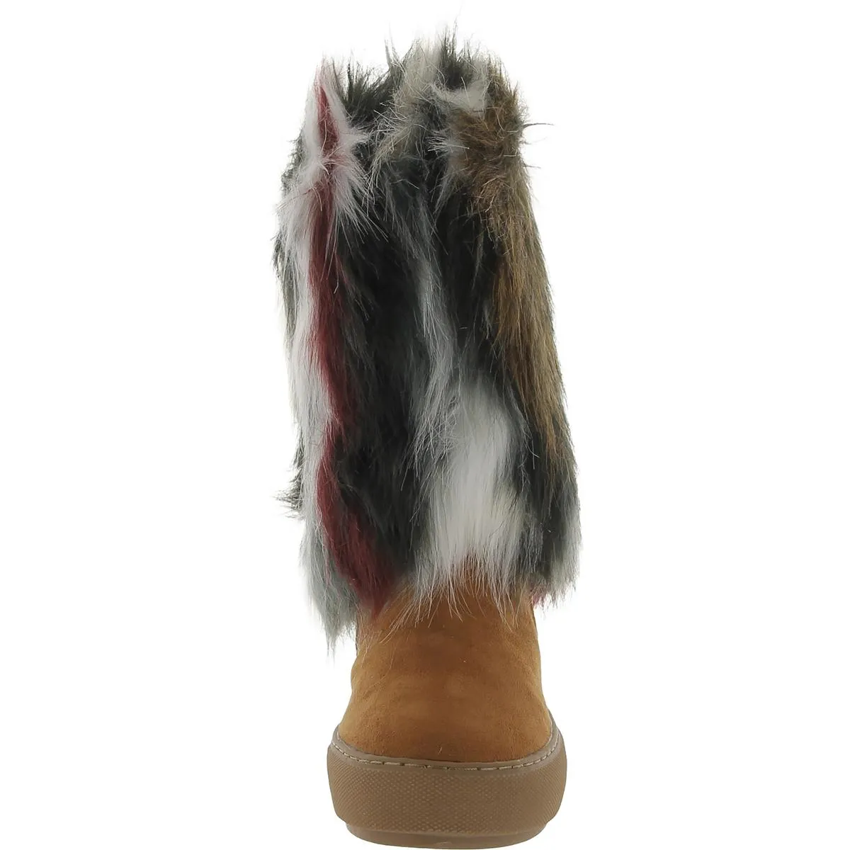 Airbrush II Womens Faux Suede Pull-On Winter & Snow Boots
