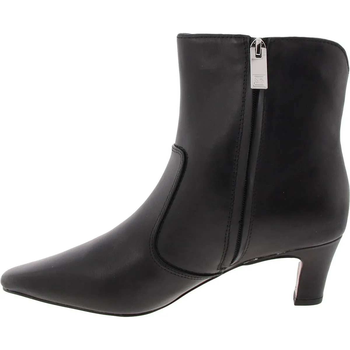 Alexandria Womens Suede Square Toe Booties