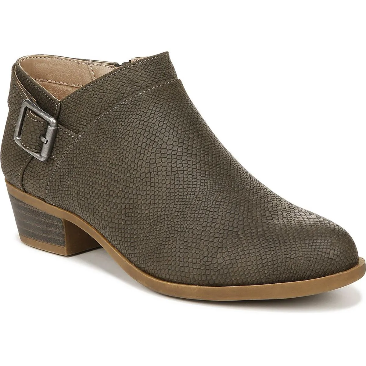 Alexi Womens Cushioned Footbed Ankle Boots