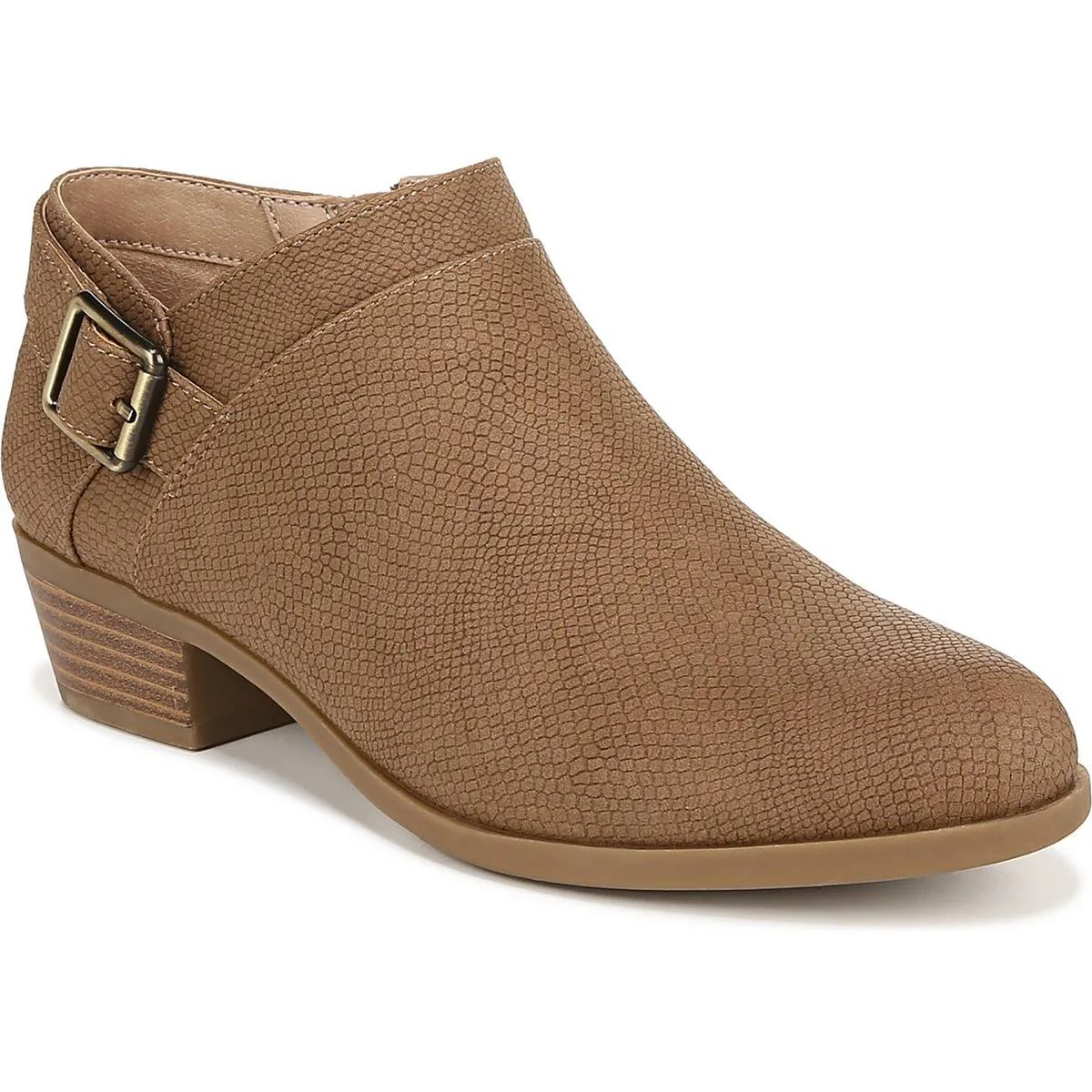 Alexi Womens Cushioned Footbed Ankle Boots