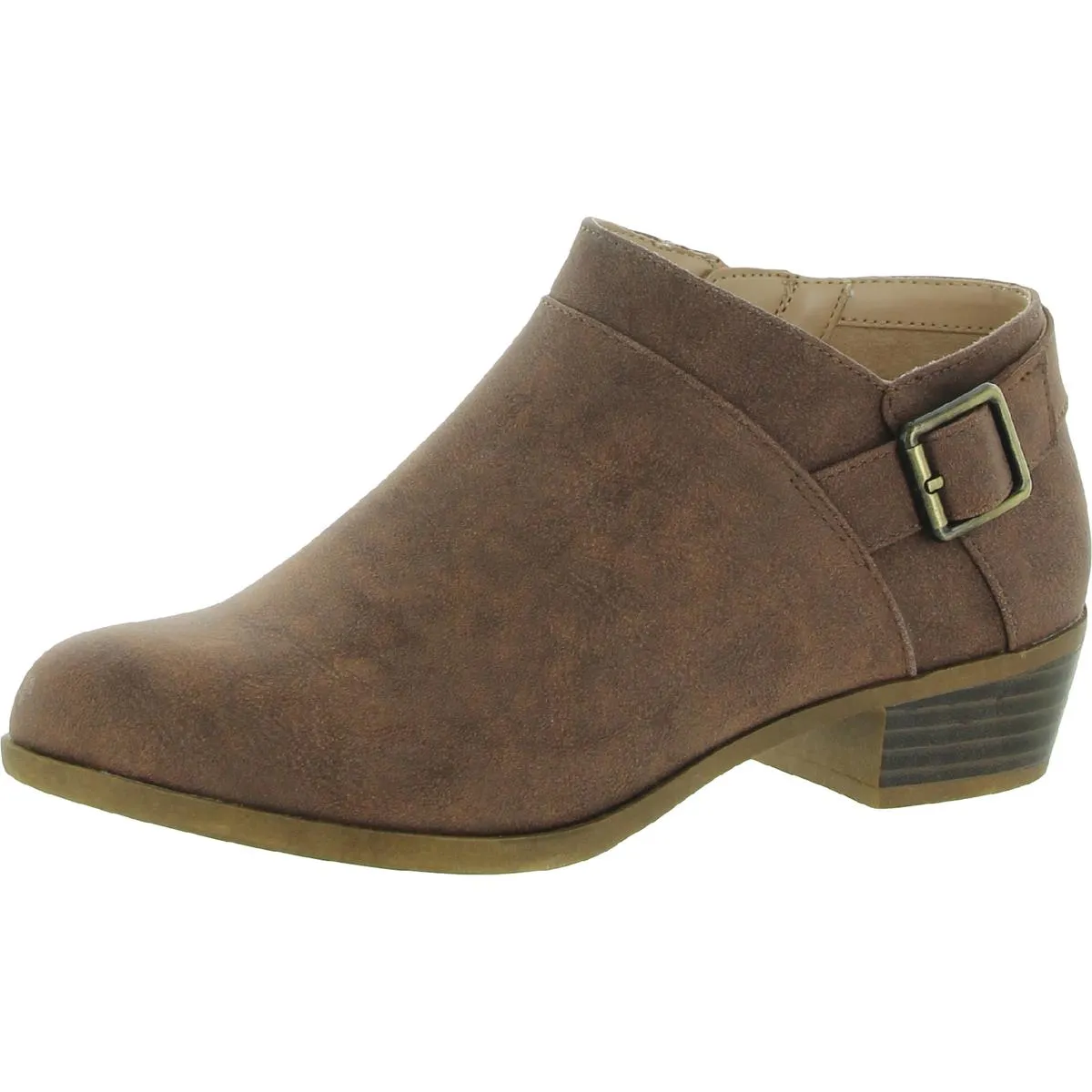 Alexi Womens Cushioned Footbed Ankle Boots