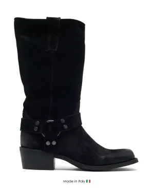 Amelia Suede Nero