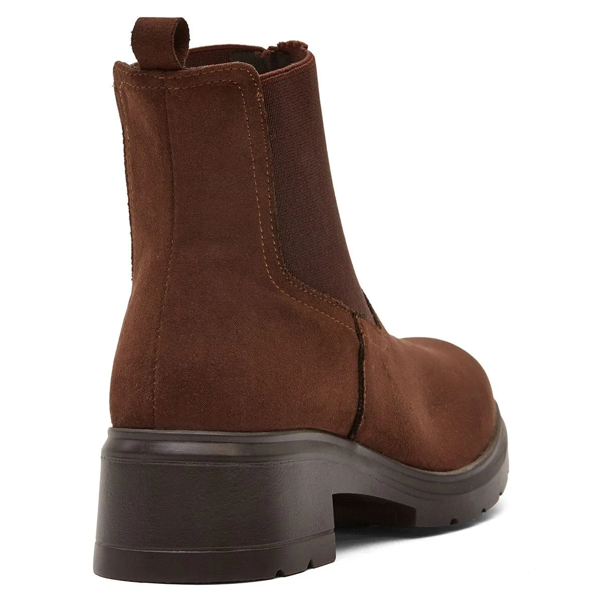 Andrea Chelsea Boots With Elastic Side