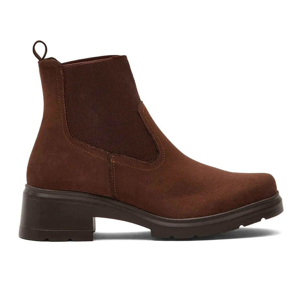 Andrea Chelsea Boots With Elastic Side