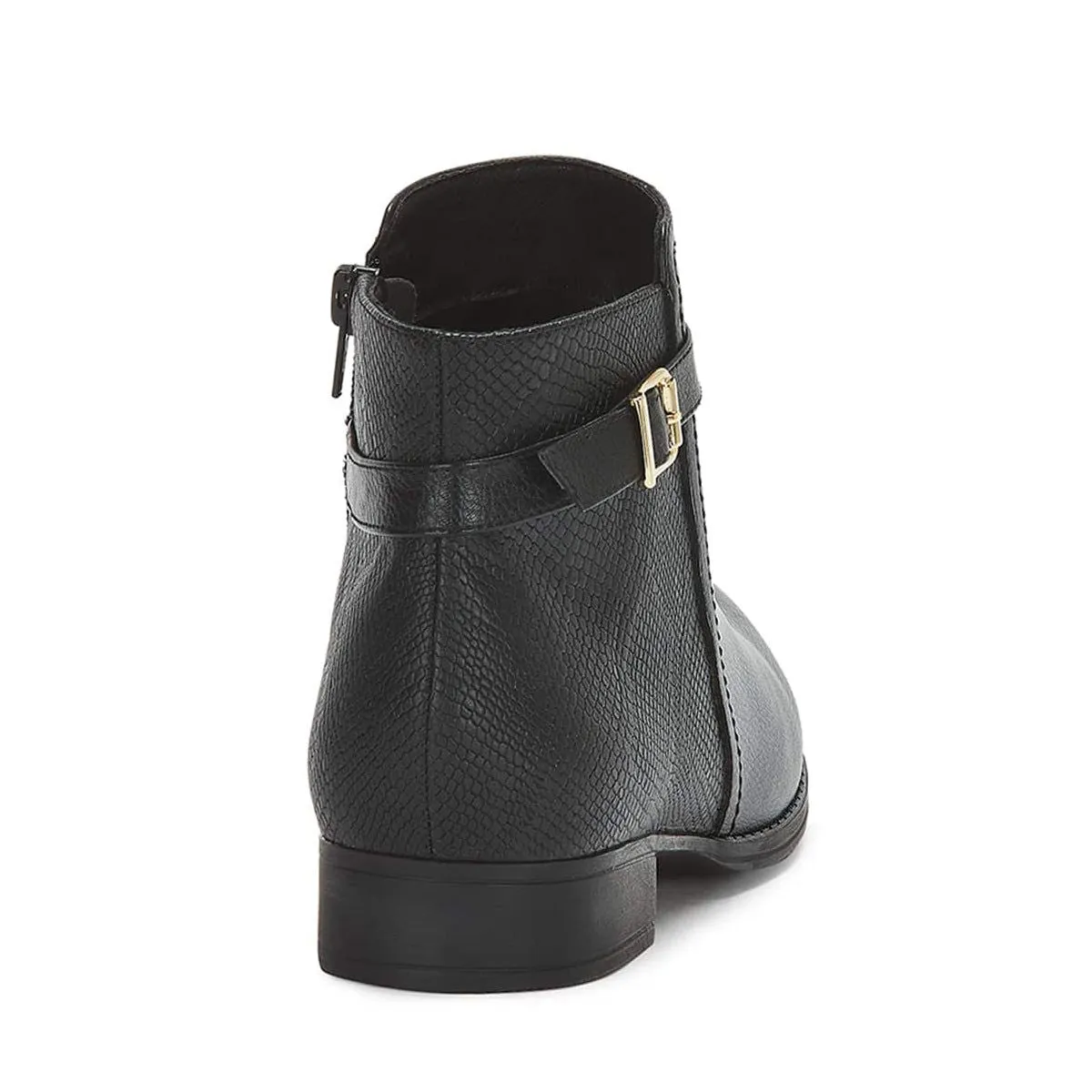 Andrea Low Heel Booties