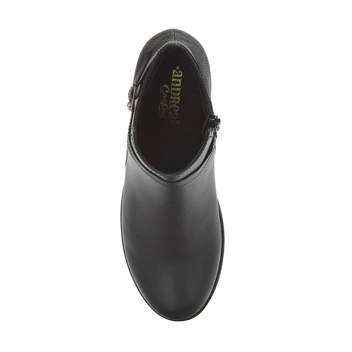 Andrea Low Heel Booties