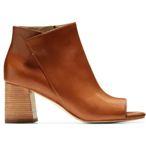 Anisha Womens Leather Ankle Booties