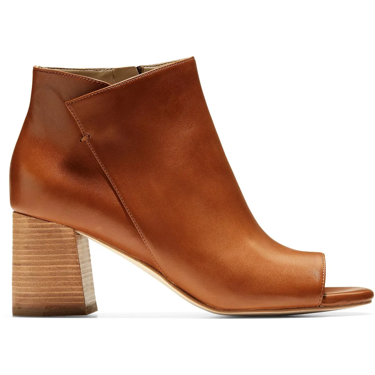 Anisha Womens Leather Ankle Booties