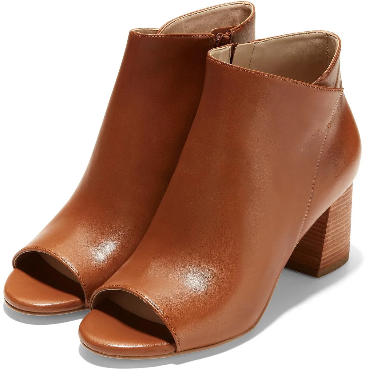 Anisha Womens Leather Ankle Booties