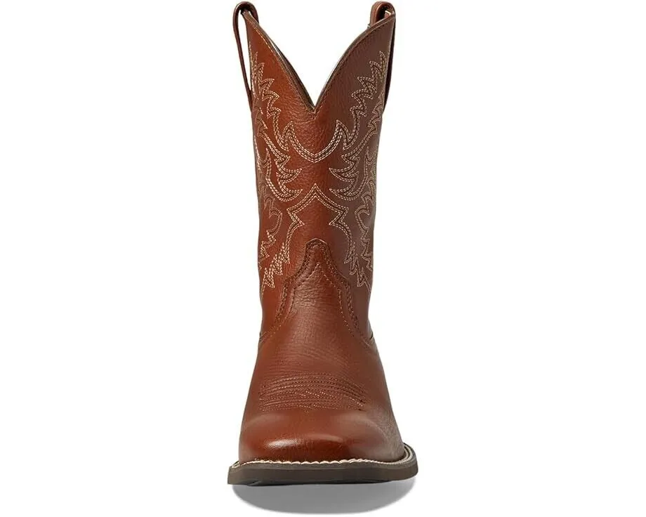 Ariat Sport Latigo Boot Men's US 10 Brown Leather Square Toe Western ZPO2242