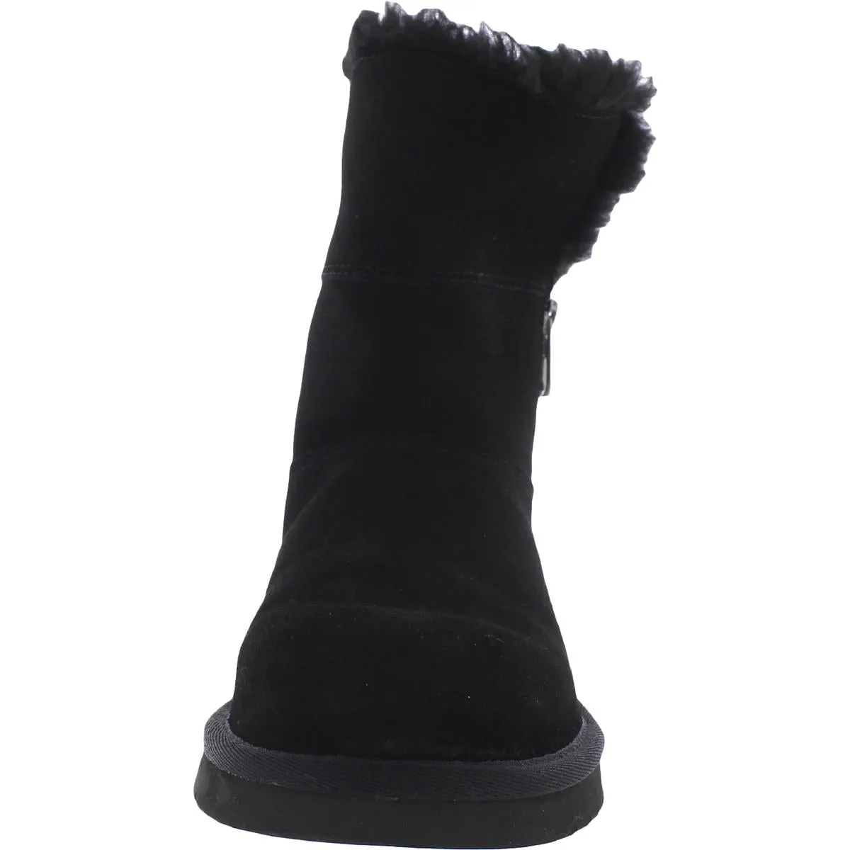 Aribel Womens Suede Cold Weather Shearling Boots