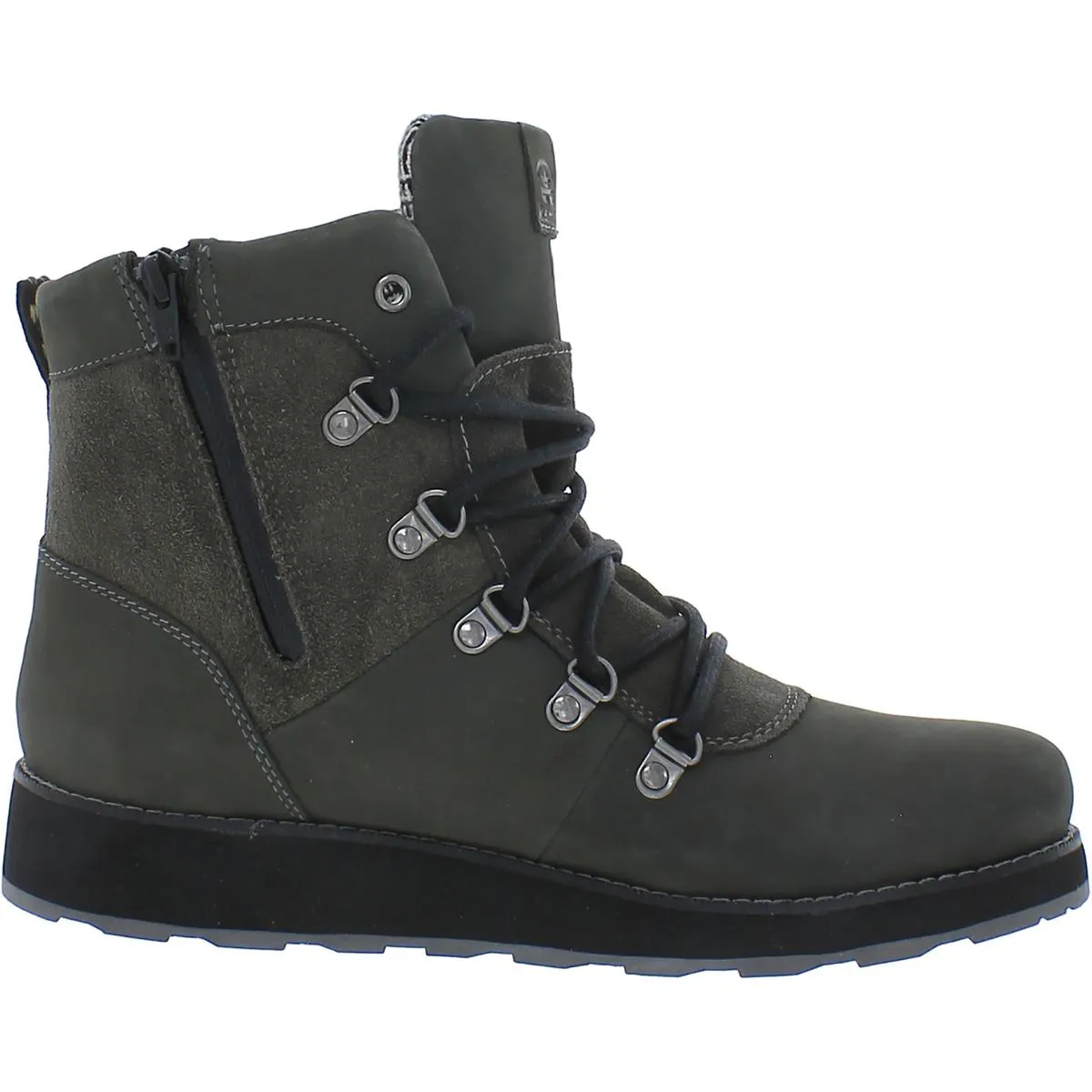 Ariello Womens Leather Waterproof Combat & Lace-up Boots