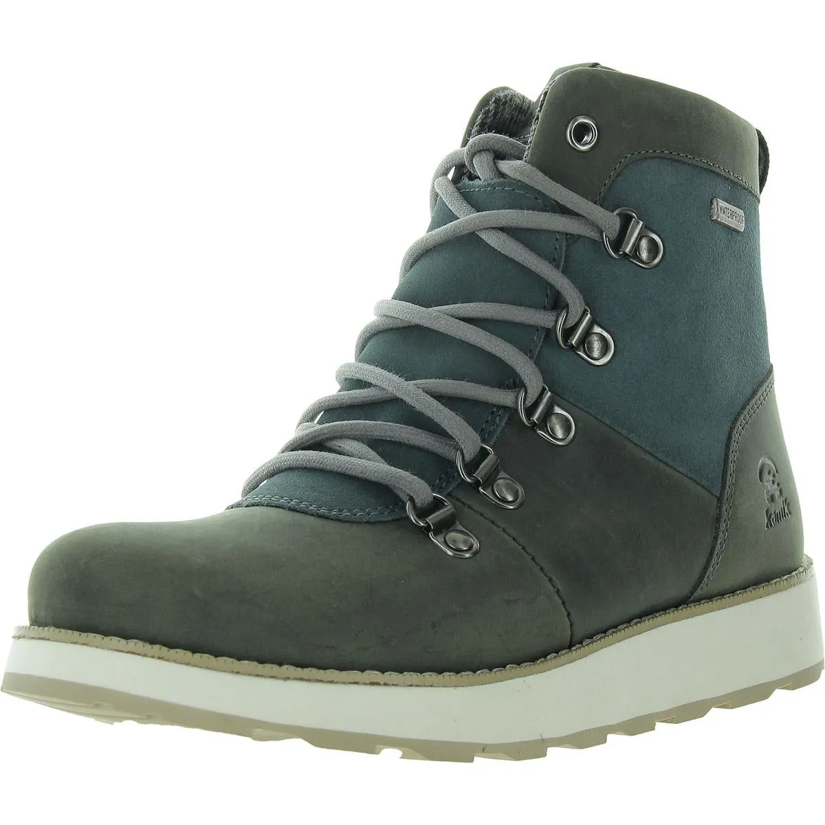 Ariello Womens Leather Waterproof Combat & Lace-up Boots