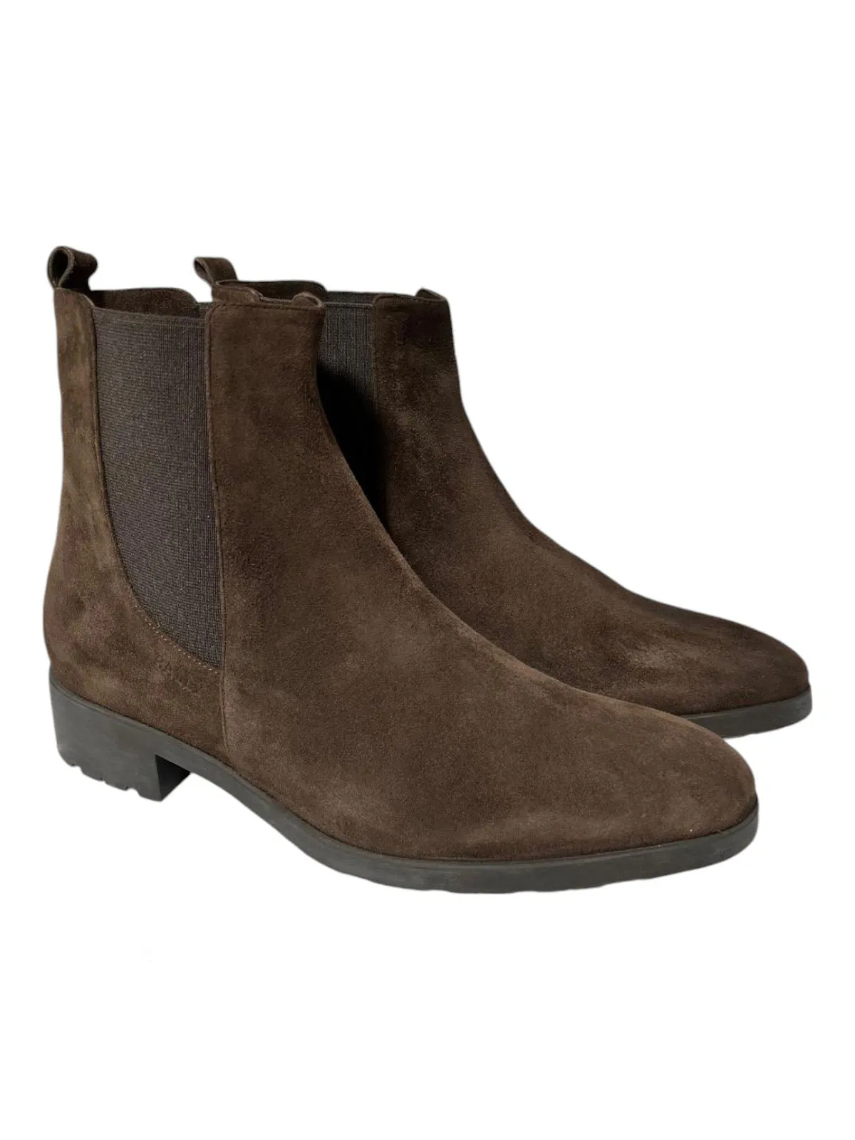 Bally Coline 6230577 Women's Testa Di Moro Suede Leather Chelsea Boots