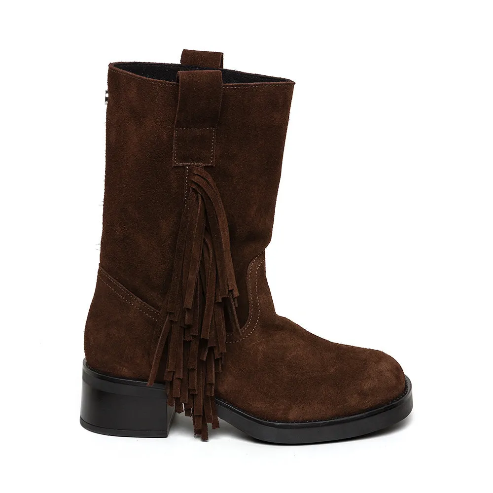 Benedict-F Boot BROWN SUEDE