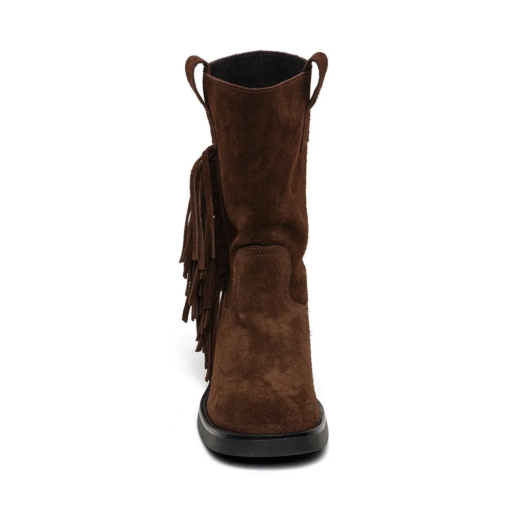 Benedict-F Boot BROWN SUEDE