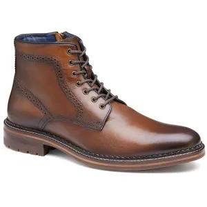 Benton Mens Leather Ankle Chelsea Boots