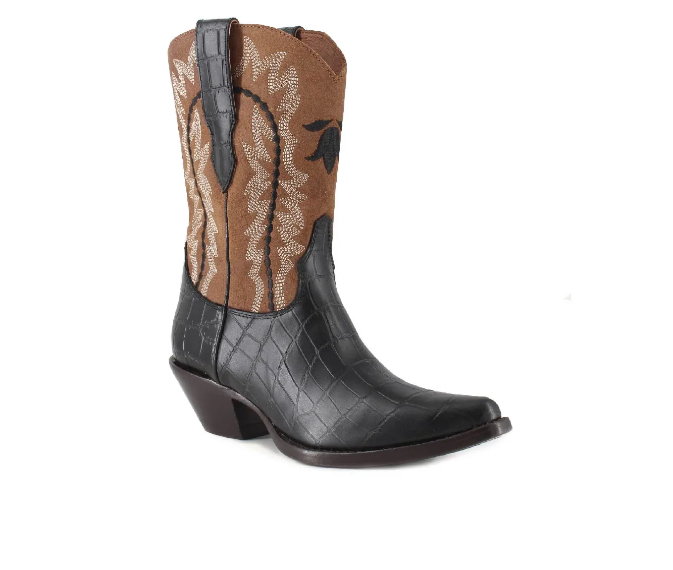 Bianca Leather Cowgirl Boots - Luxury Comfort by Buck & Brana