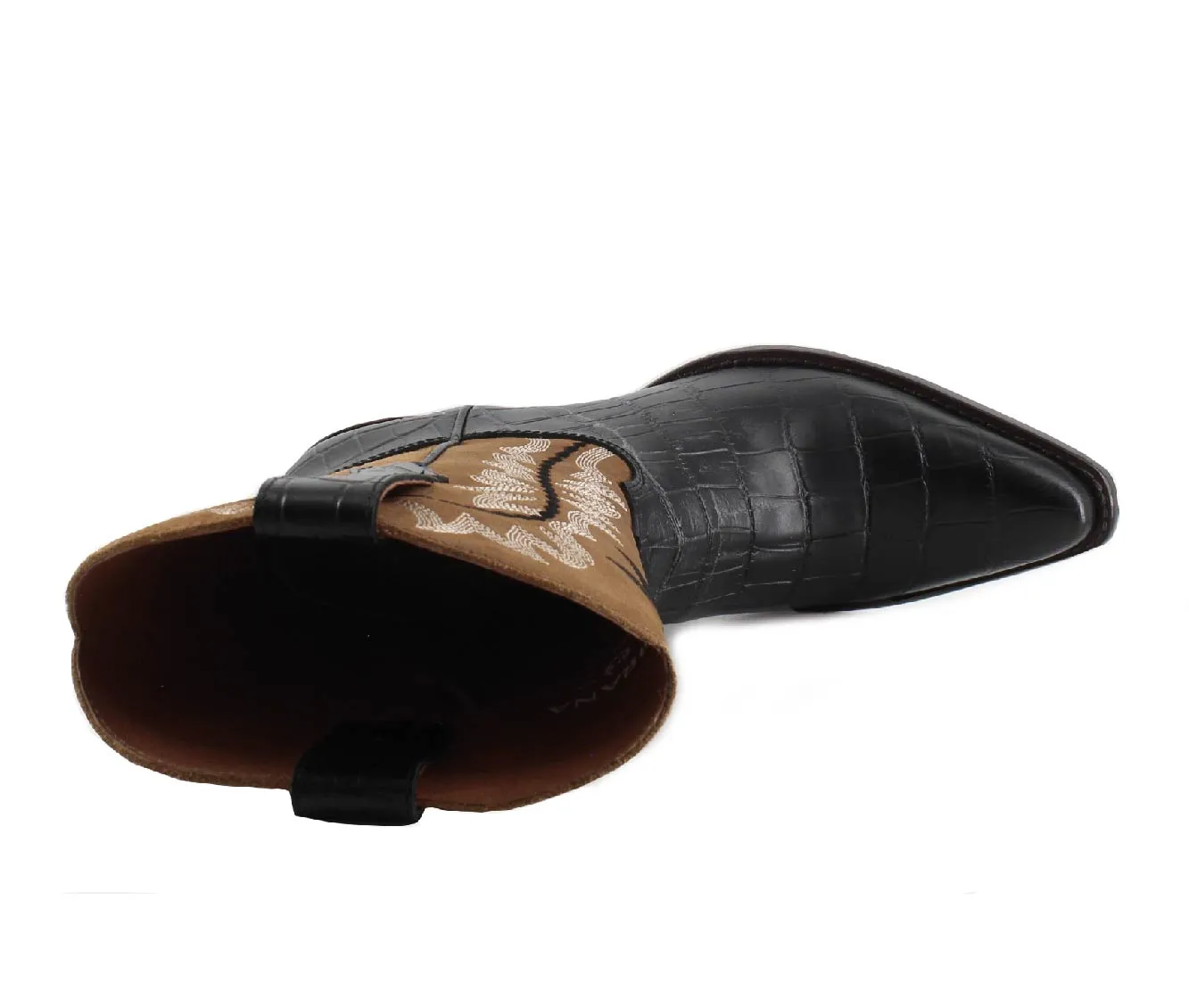 Bianca Leather Cowgirl Boots - Luxury Comfort by Buck & Brana