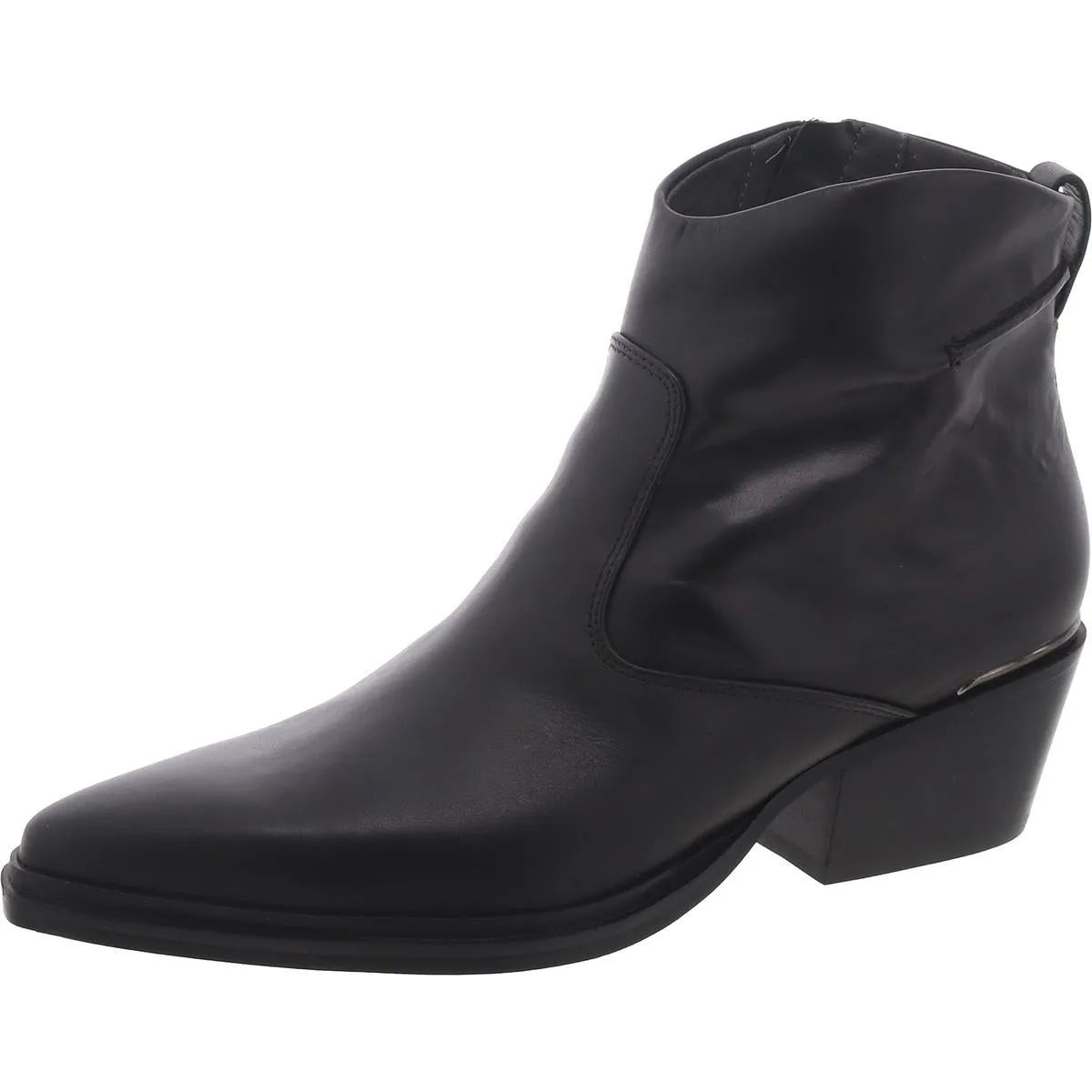 Blake Womens Zipper Leather Booties