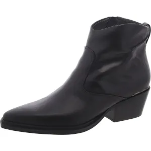 Blake Womens Zipper Leather Booties