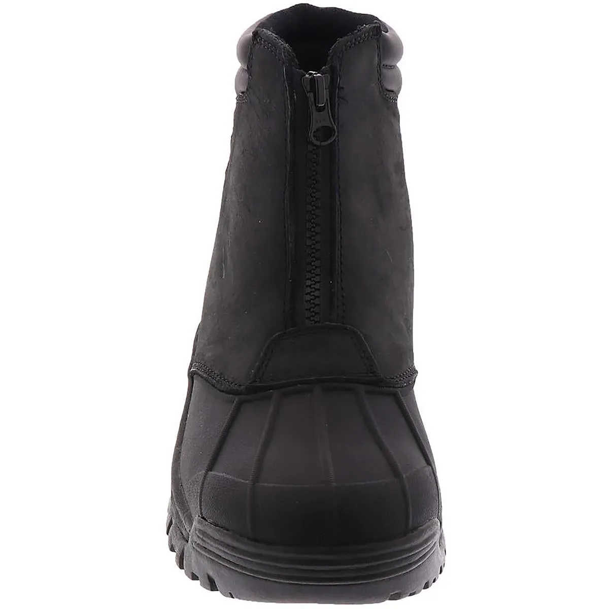 Blizzard Mid Zip Mens Leather Thinsulate Snow Boots
