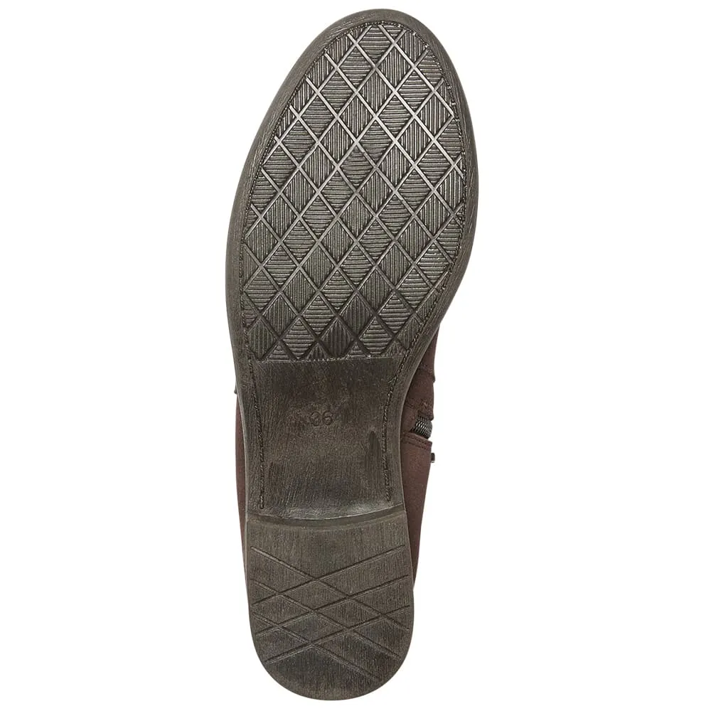 Bogart Boot in Chocolate Suede Suede