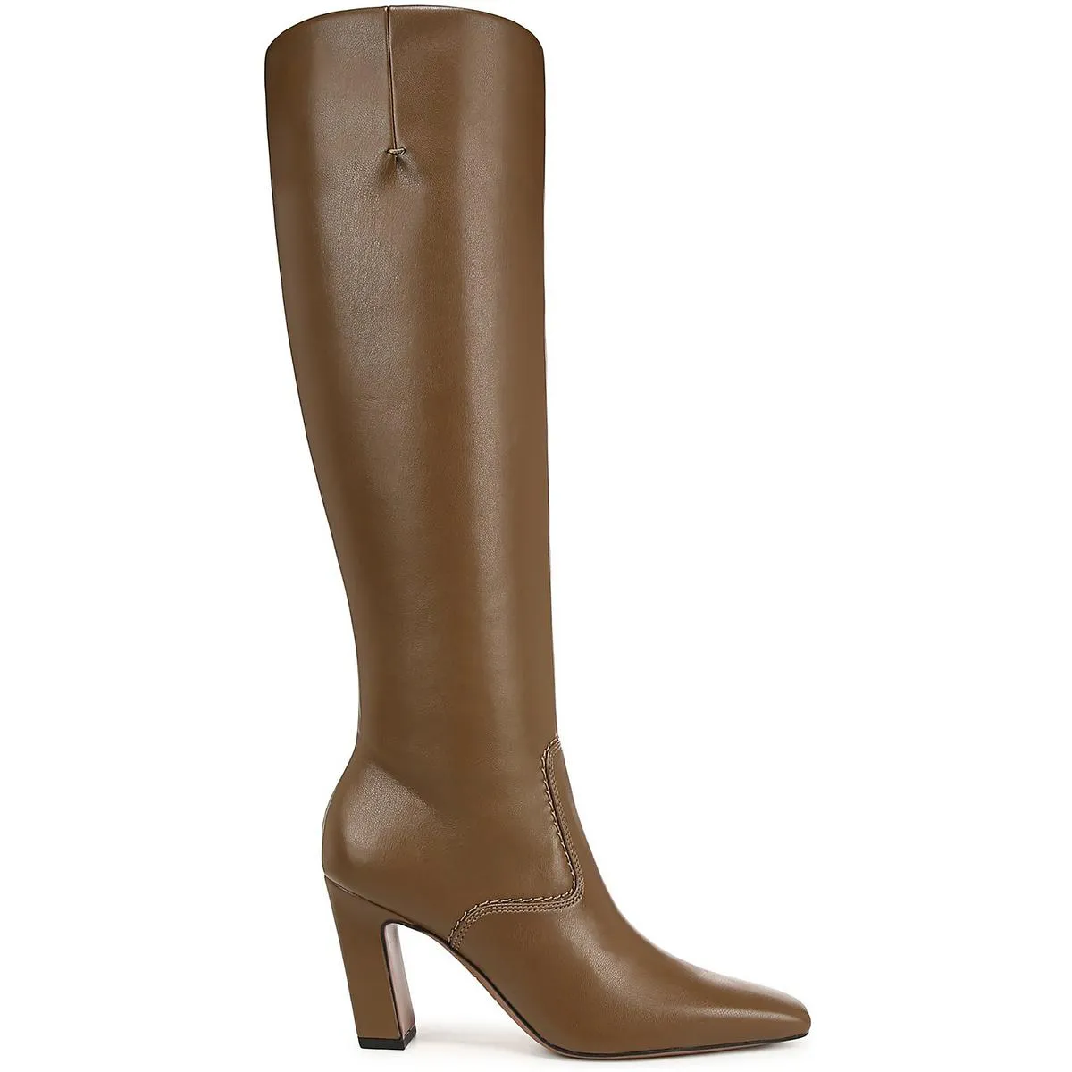 Bowman Womens Faux Leather Snake Print Knee-High Boots
