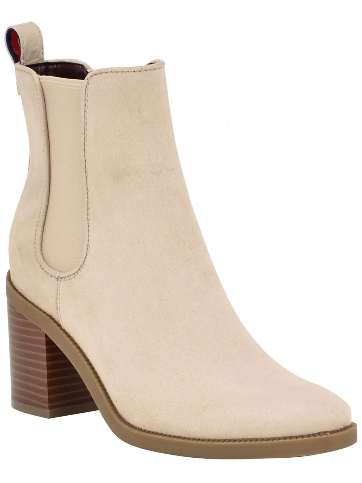 Brae Womens Faux Leather Round Toe Chelsea Boots