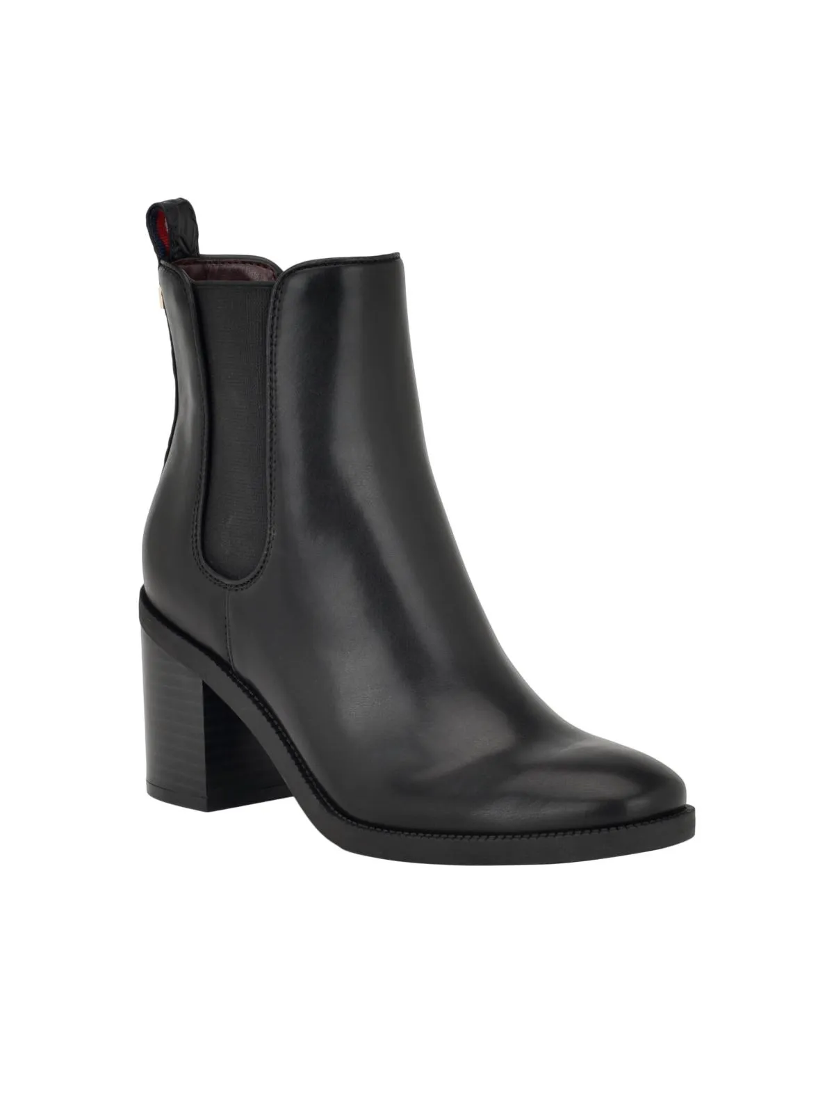 Brae Womens Faux Leather Round Toe Chelsea Boots