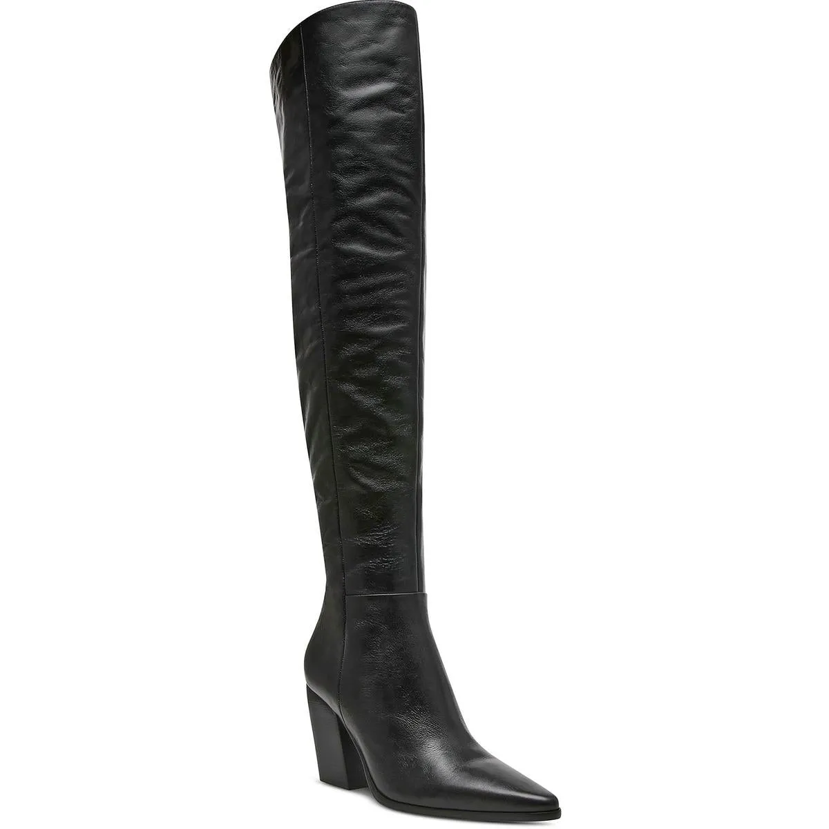 Bramble Womens Zipper Man Made Over-The-Knee Boots