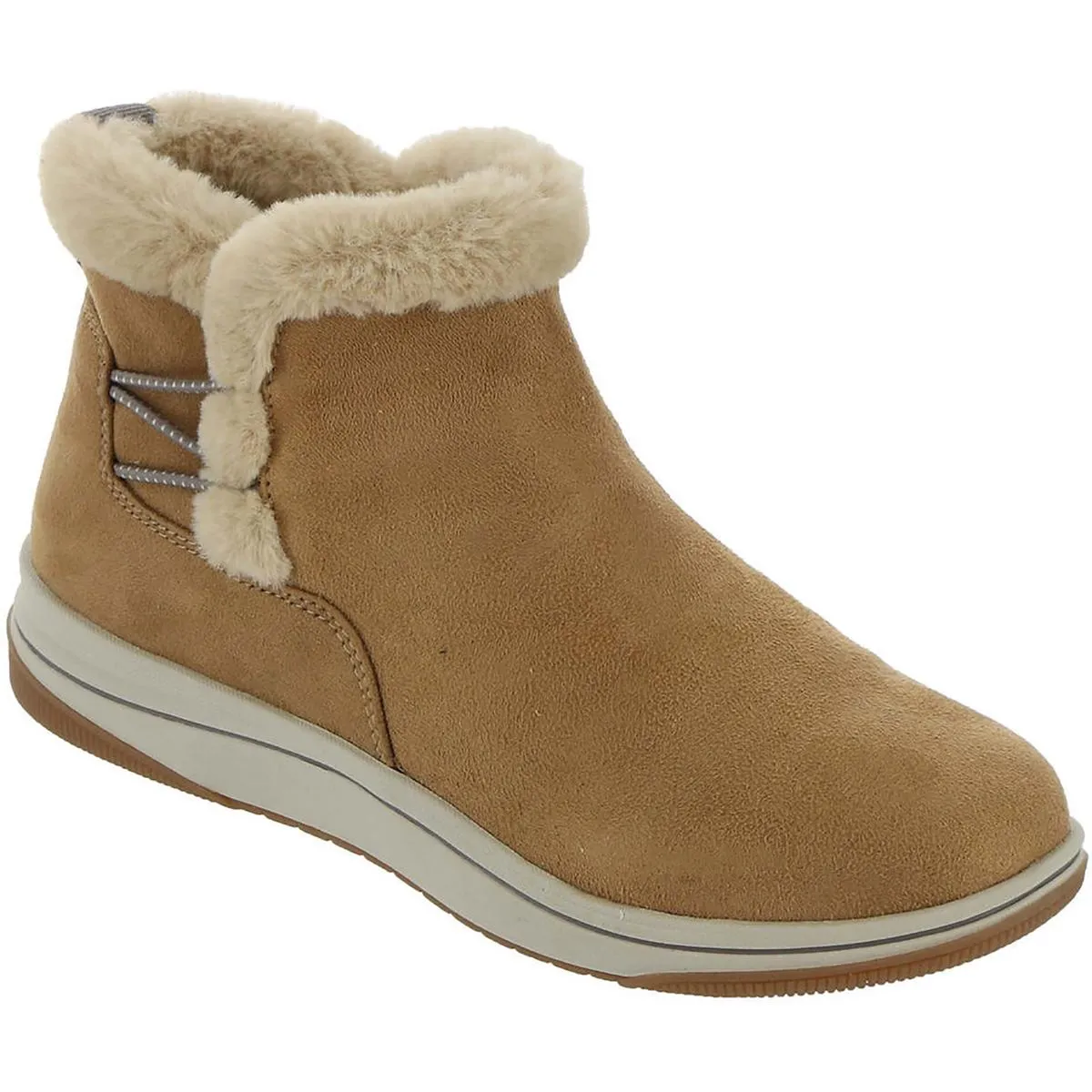 Breeze Fur Womens Faux Fur Lined Ankle Boots