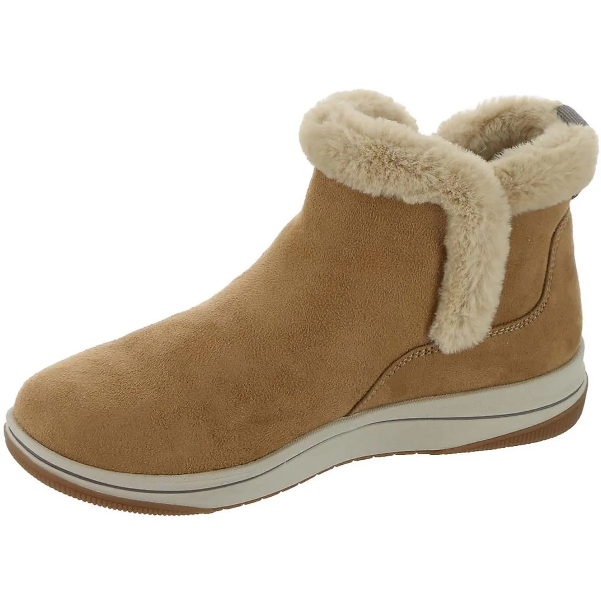Breeze Fur Womens Faux Fur Lined Ankle Boots